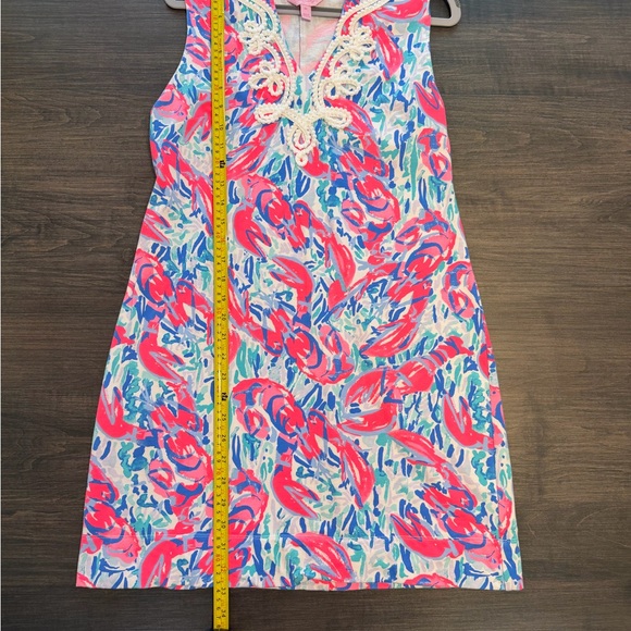 Lilly Pulitzer Pink and Blue Mini Dress - Picture 6 of 8